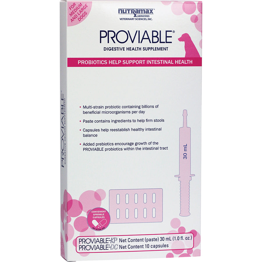 Proviable kit for medium to large dogs