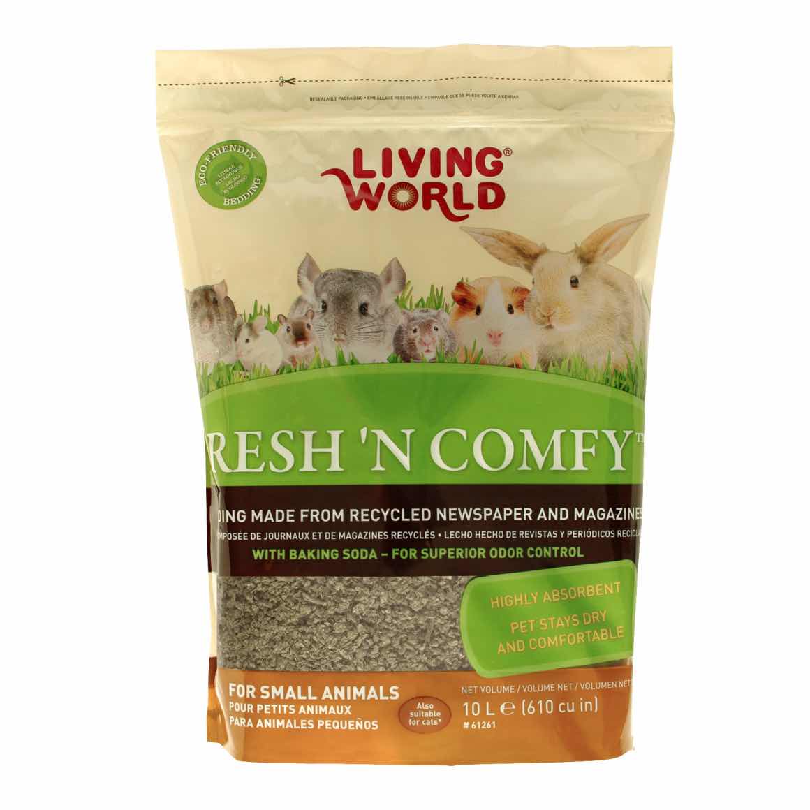 Fresh'n Comfy recycled paper bedding