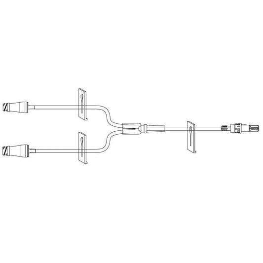 Smallbore Bifuse Extension Set 2 Clave