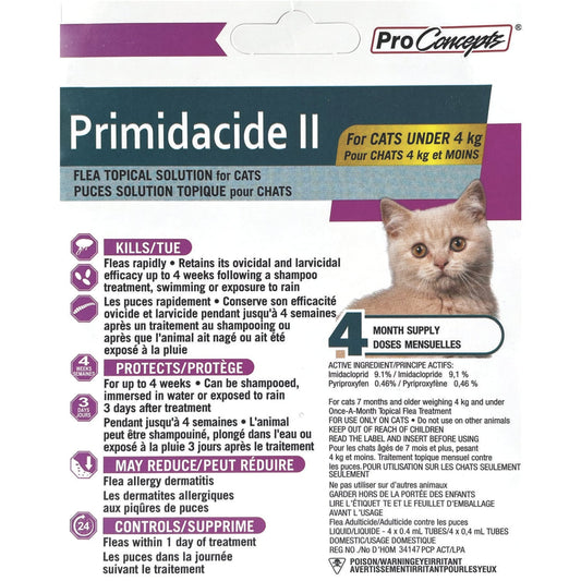 Primidacide II for cat