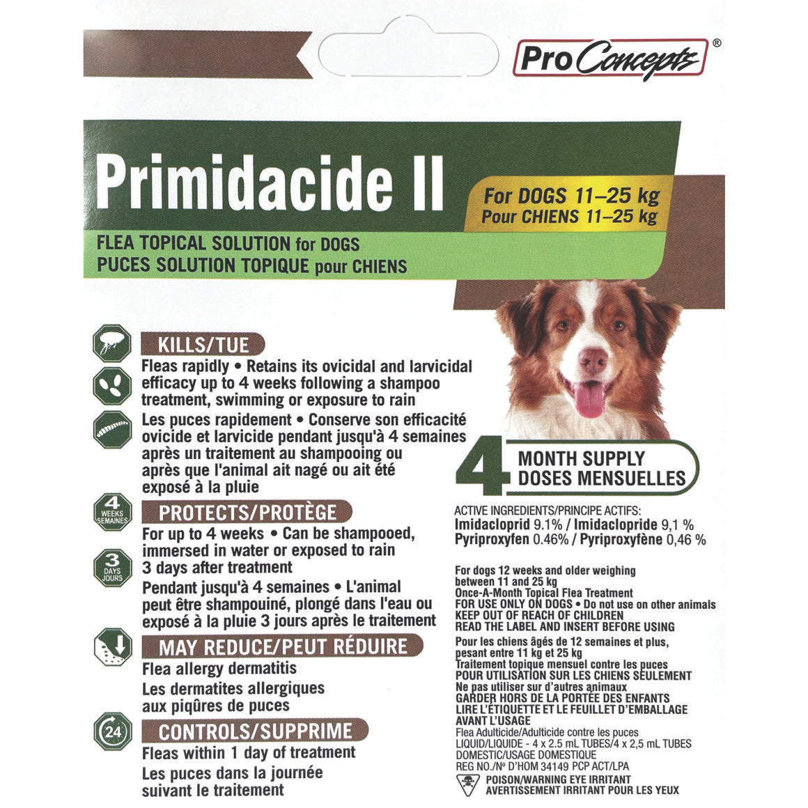 Primidacide II for dog