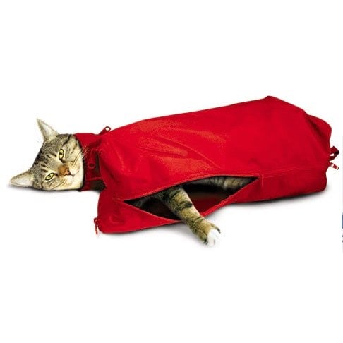 Cat Sack full underside zipper