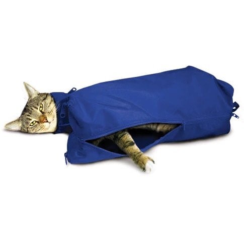 Cat Sack full underside zipper