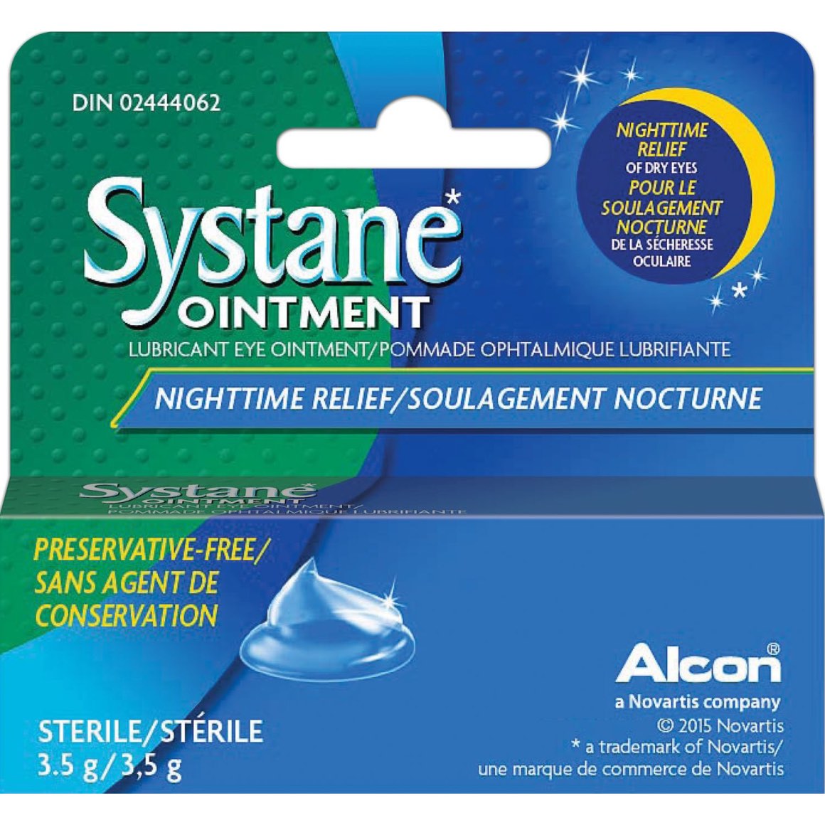 Systane nighttime formula ointment