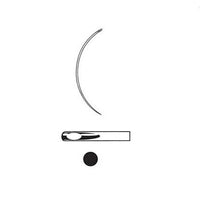 Suture needle 3/8 regular eye