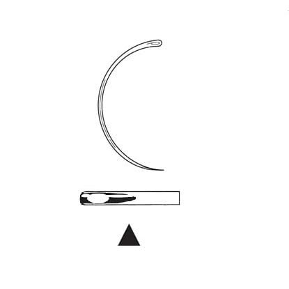 Suture needle 1/2 regular eye