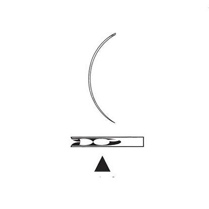 Suture needle 3/8 spring eye