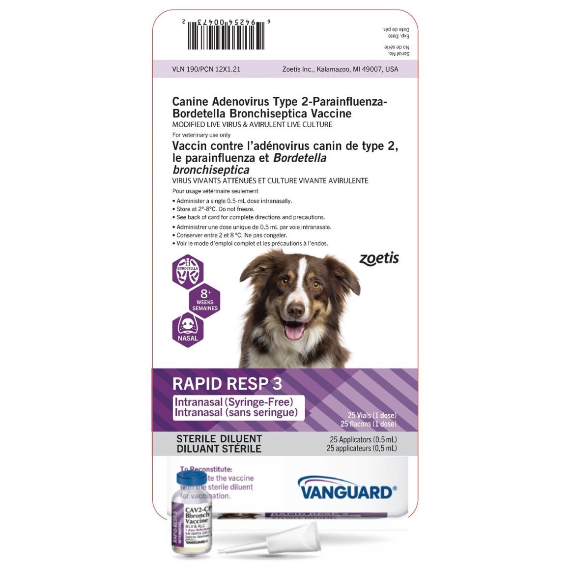 Vanguard Intranasal Rapid RESP 3 SF