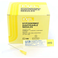 Hypodermic Needles with Plastic Hub