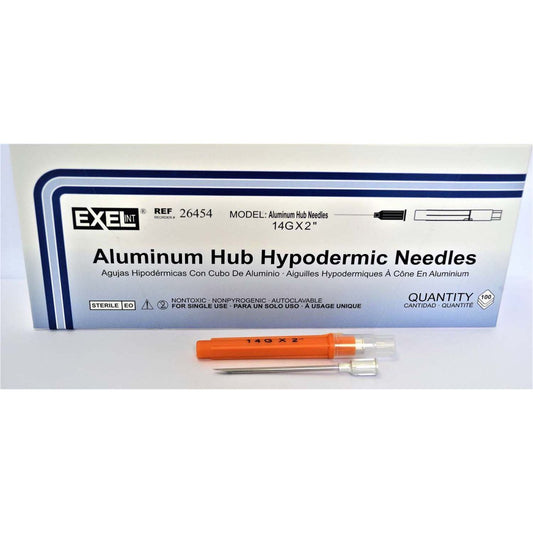 Hypodermic Needles with Aluminium Hub