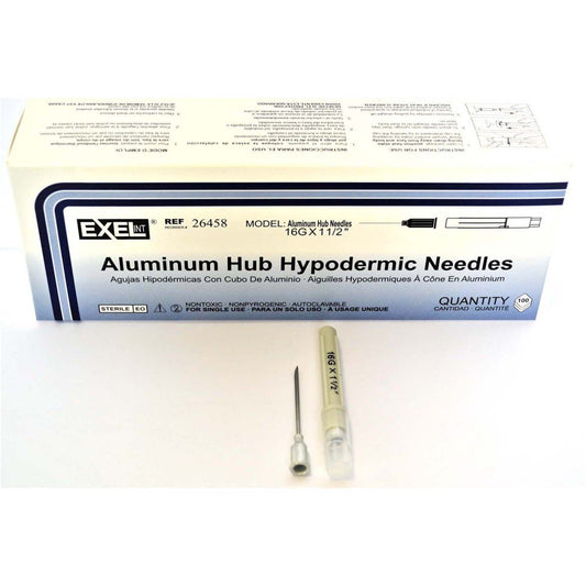 Hypodermic Needles with Aluminium Hub