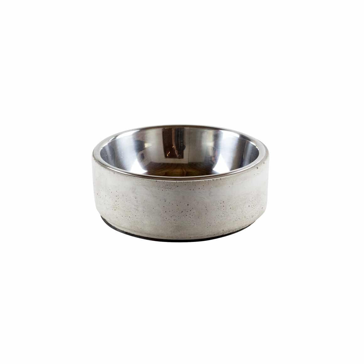 Bowl with concrete base