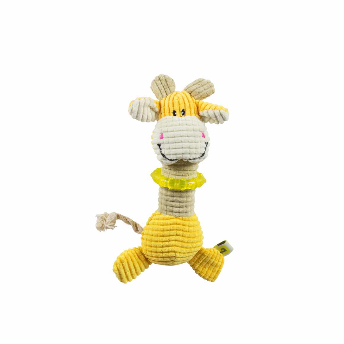 Puppy toy with teething ring