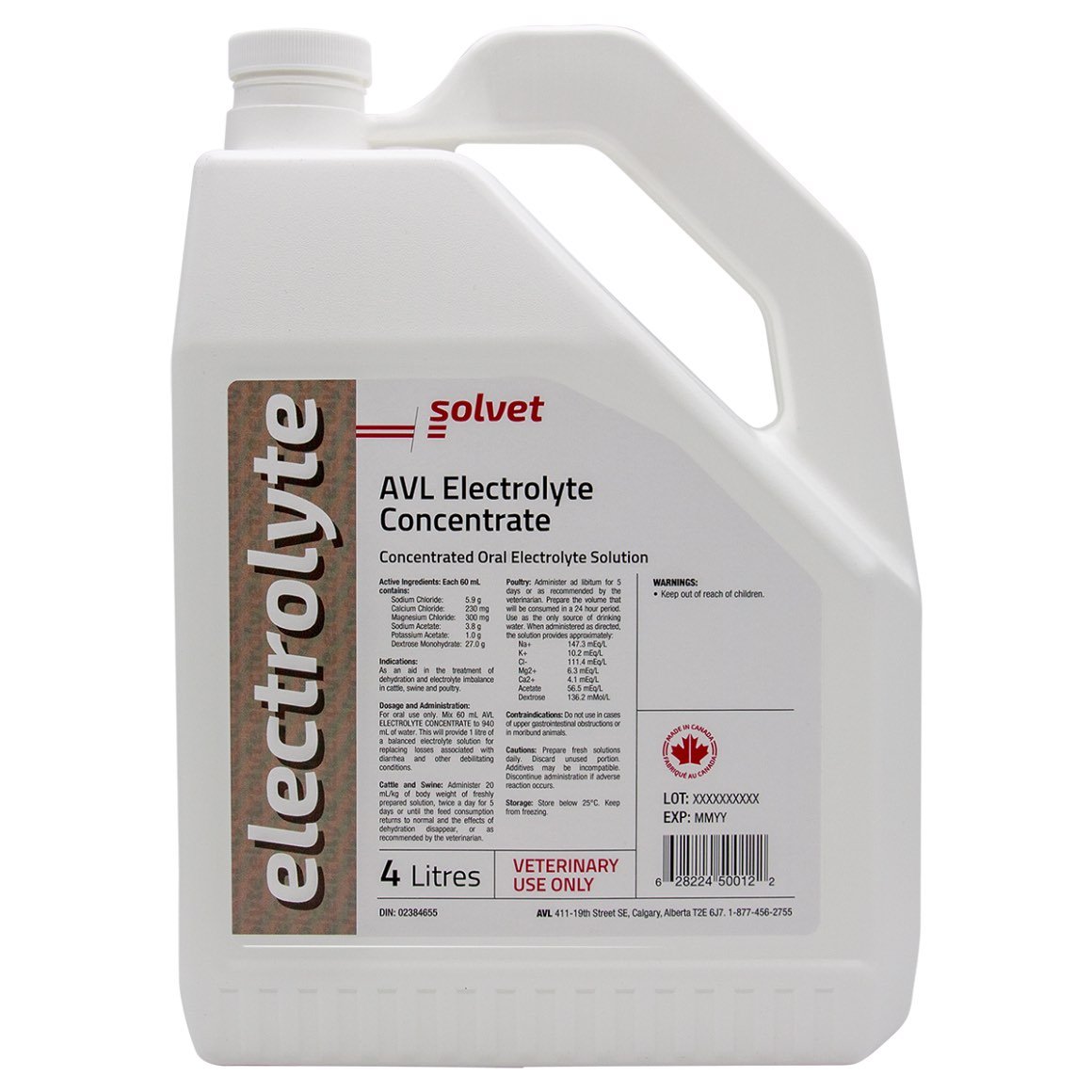 Electrolyte concentrate