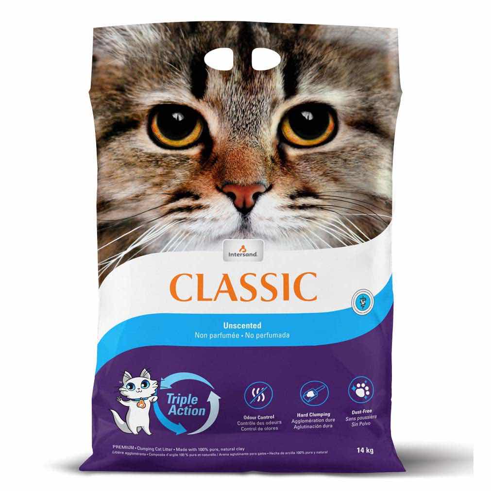 Classic unscented clumping litter