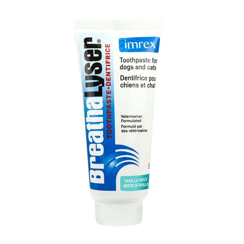 BreathaLyser toothpaste for dogs and cats