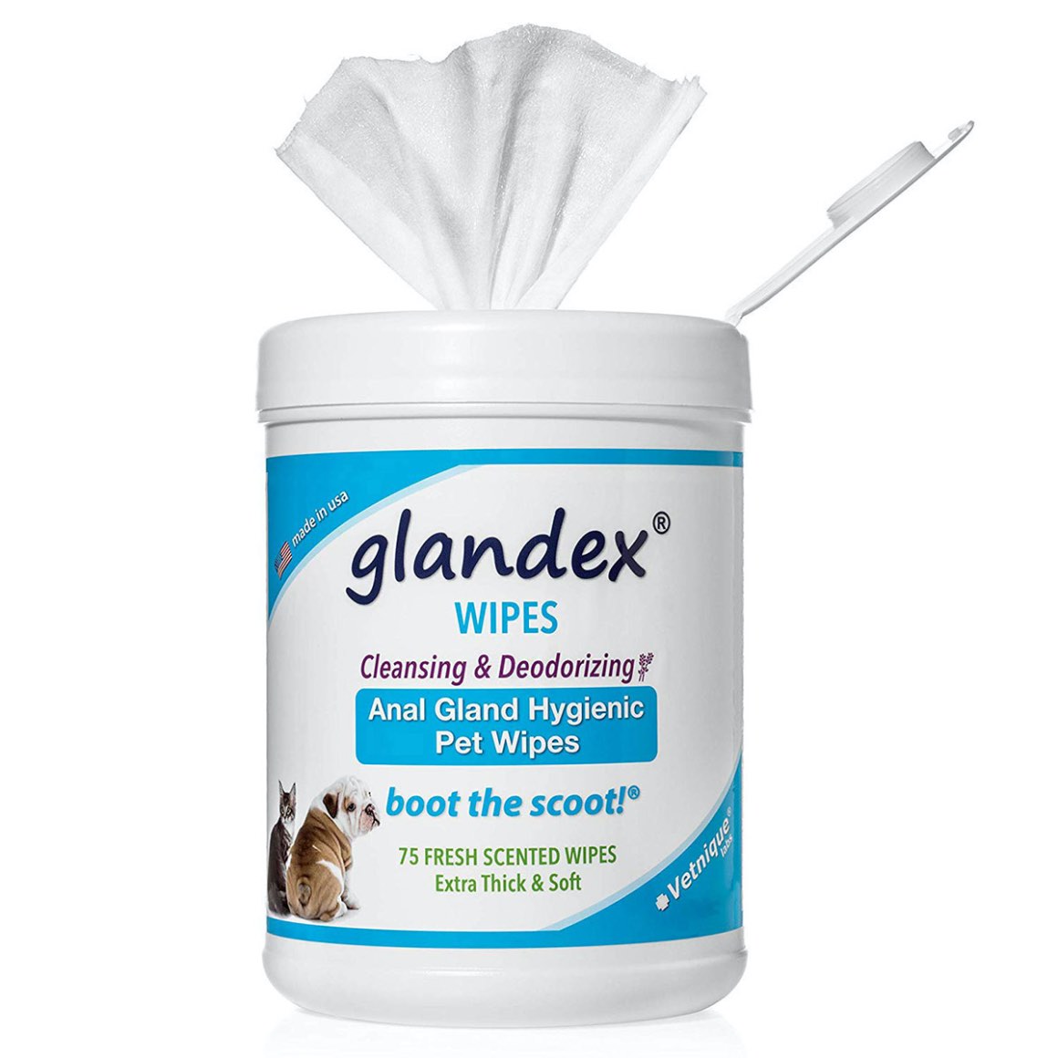 Glandex wipes