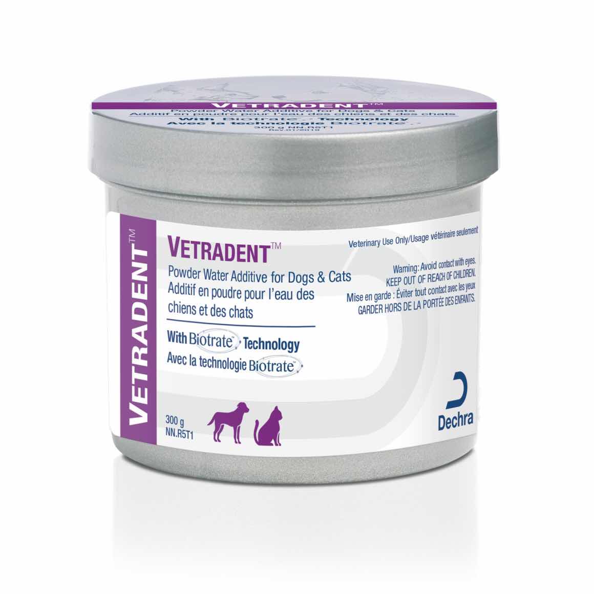 Vetradent powder water additive