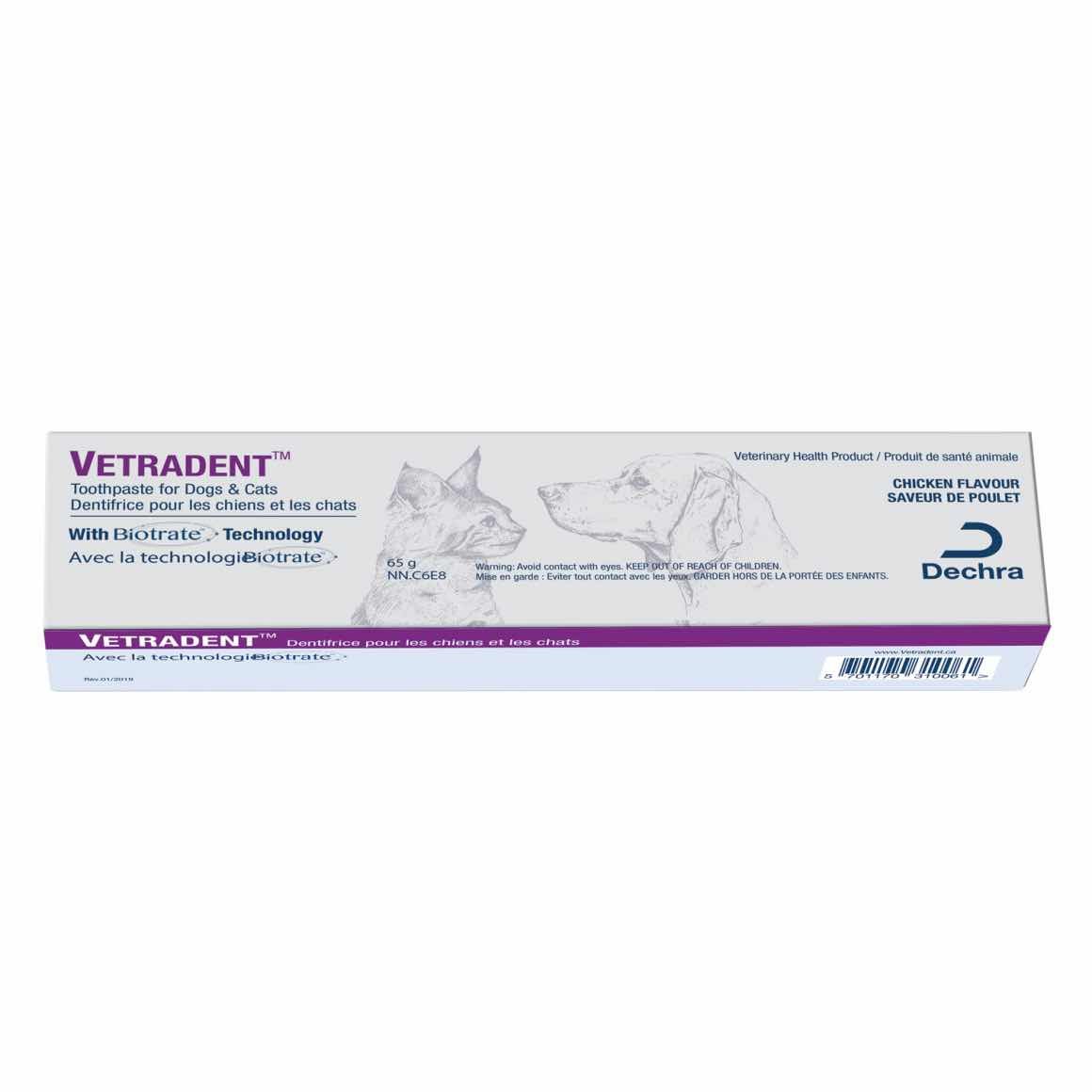 Vetradent toothpaste for dogs and cats