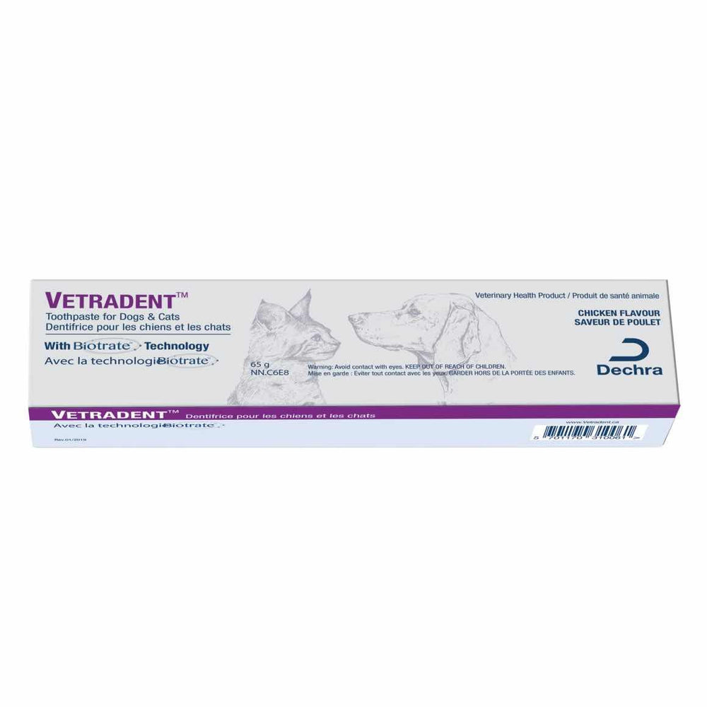 Vetradent toothpaste for dogs and cats