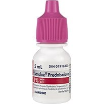 Prednisolone ophthalmic suspension
