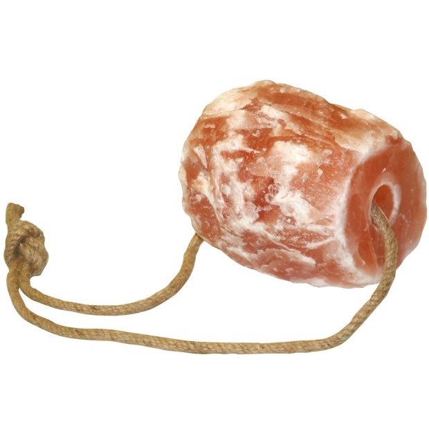 Delizia lick stone made from rock crystal salt