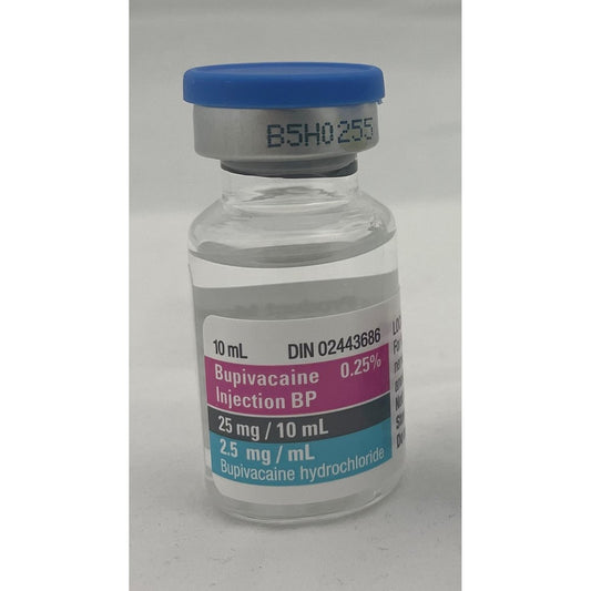 Bupivacaine injection