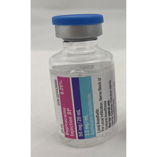 Bupivacaine injection