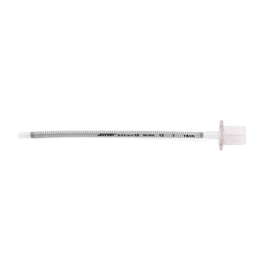 Endotracheal tube silicone with reinforcement without cuff