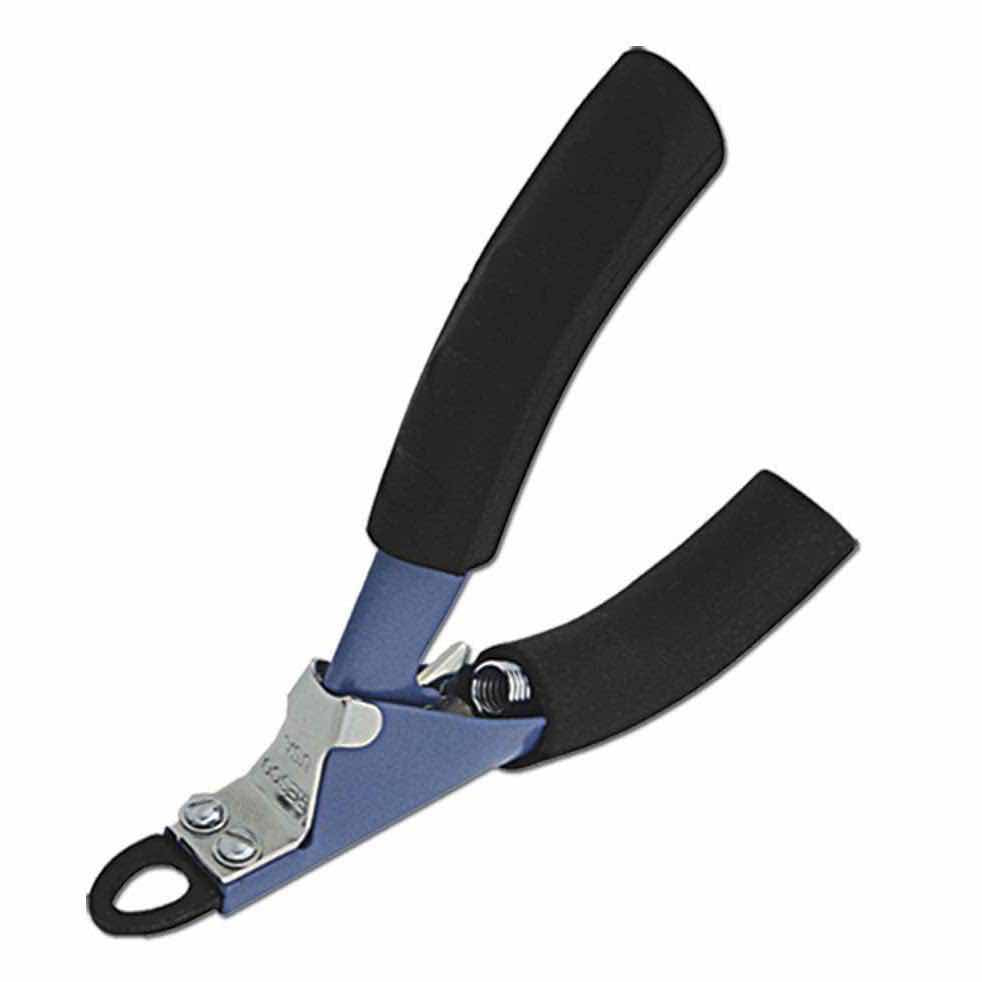 Deluxe guillotine nail trimmer