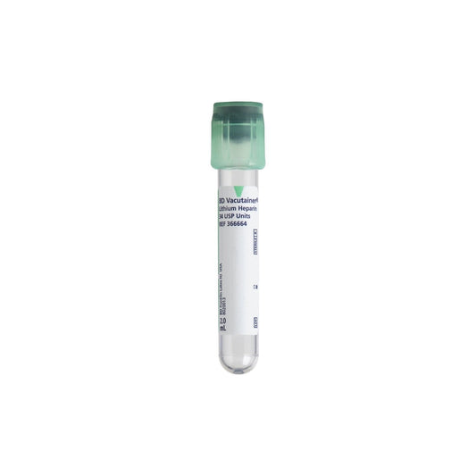 Blood collection tube Vacutainer (plastic) with Hemogard closure
