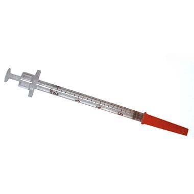 40 IU insulin syringes