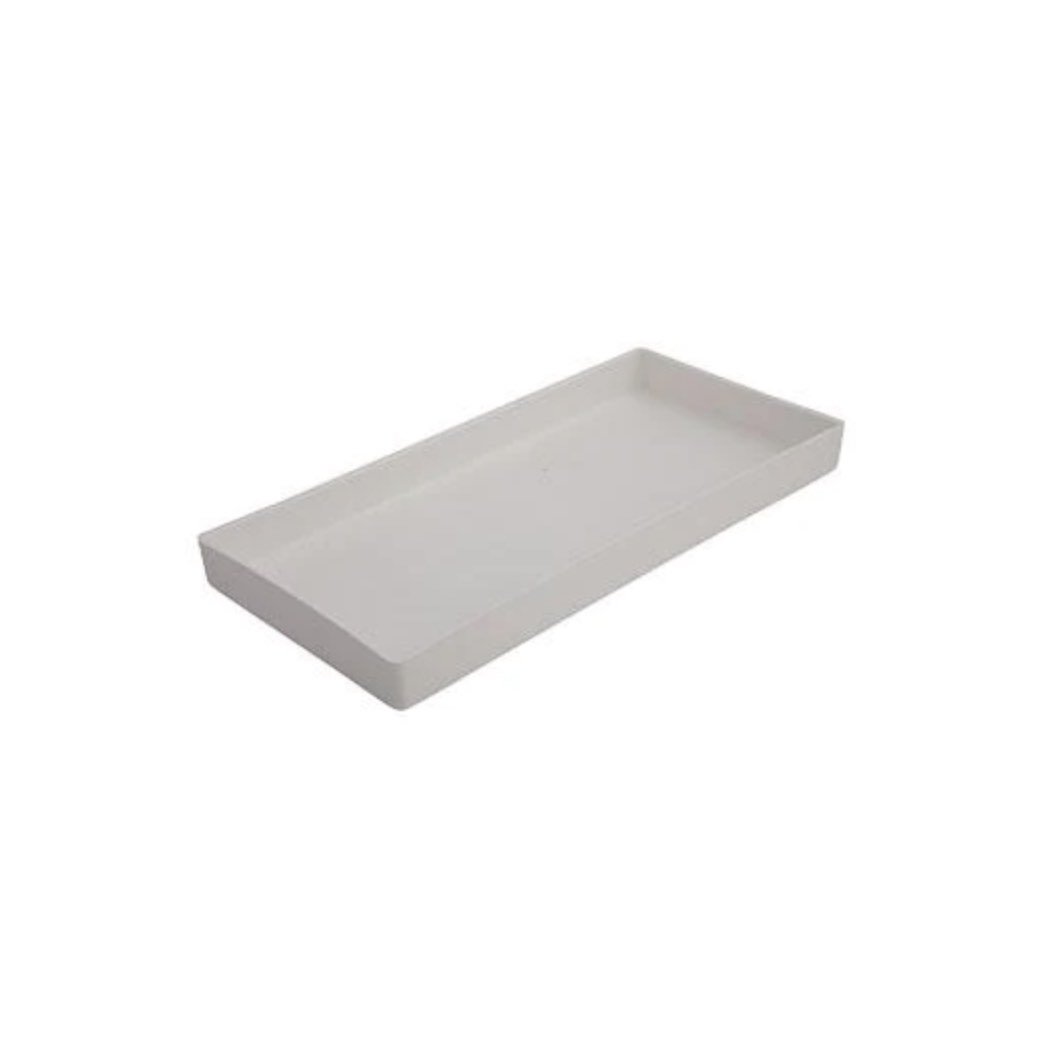 Cabinet tray without division