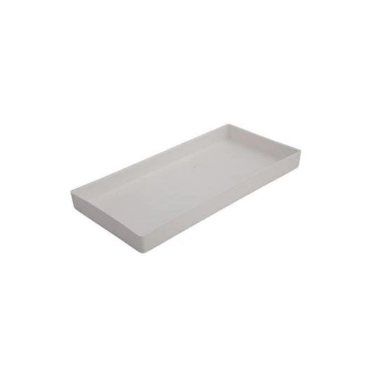 Cabinet tray without division