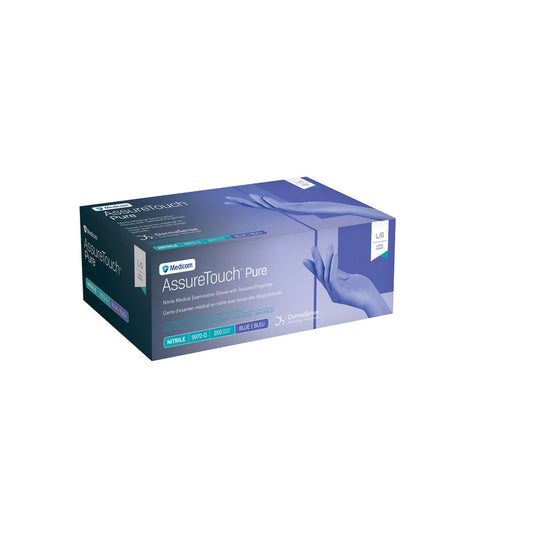 Glove exam nitrile AssureTouch Pure non sterile powder free