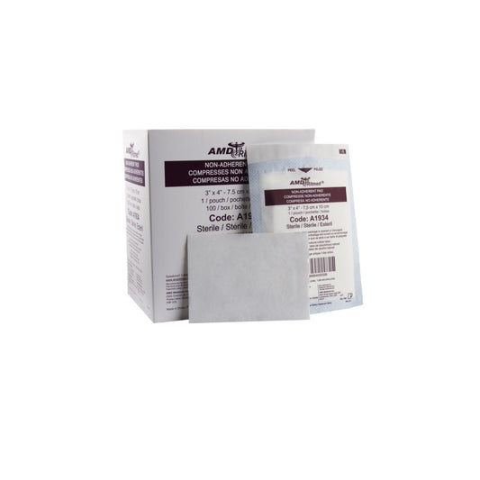 Dressing pad non-adherent sterile