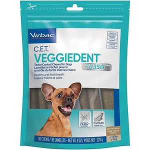 C.E.T VeggieDent FR3SH chews for dogs