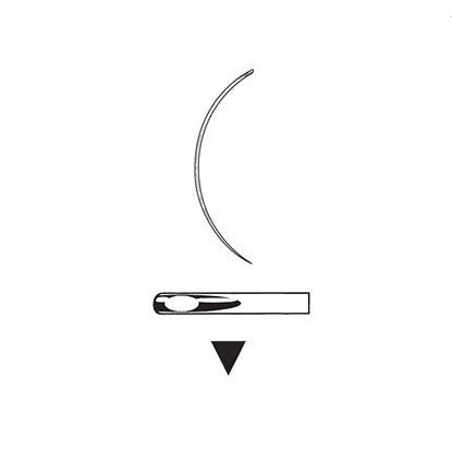 Suture needle 3/8 regular eye