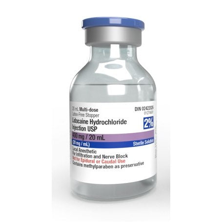 Lidocaine hydrochloride with preservative injection USP