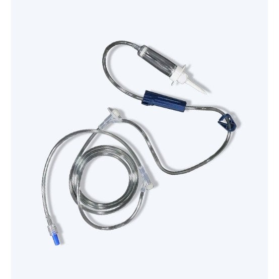 IV set Aniset pediatric 60 drops with slide clamp