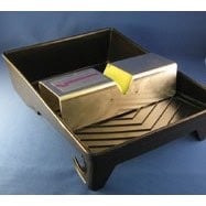 Revalor implanting procedure disinfectant tray