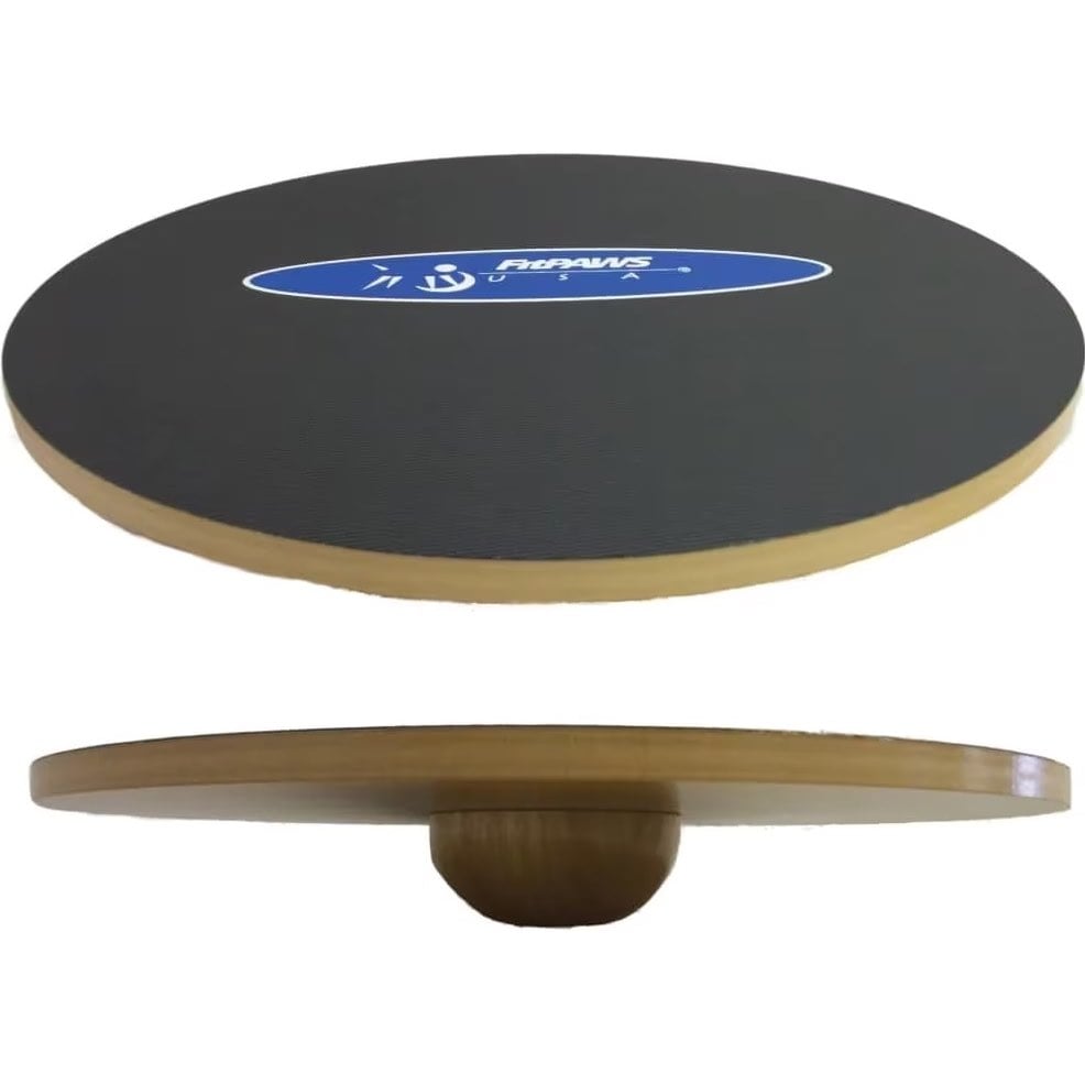 Canine conditioning wobble board