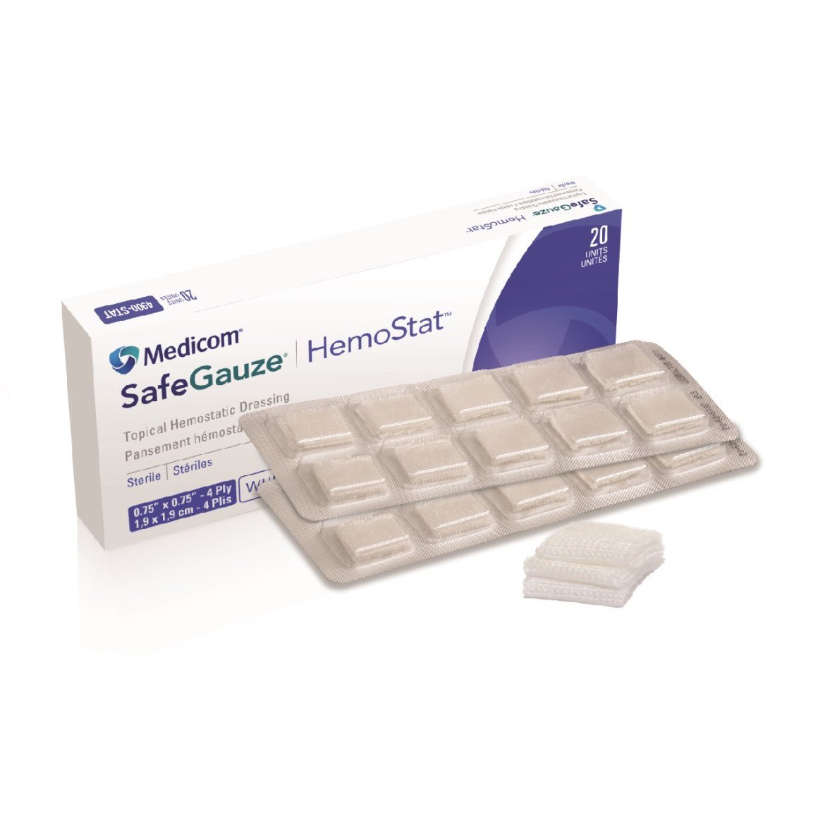 HemoStat Topical Hemostatic Dressing