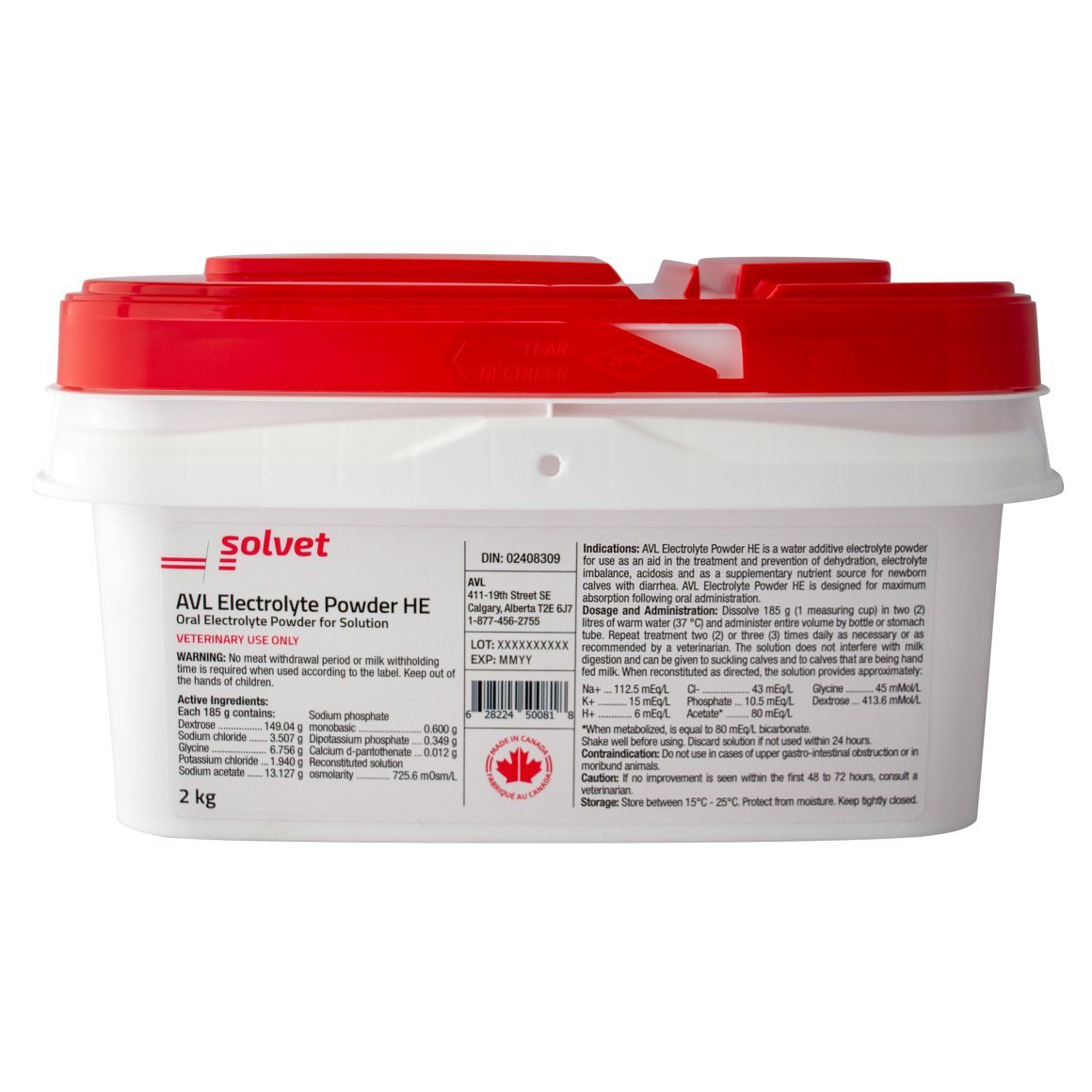 AVL Electrolyte powder HE