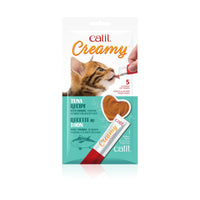 Creamy lickable cat treats