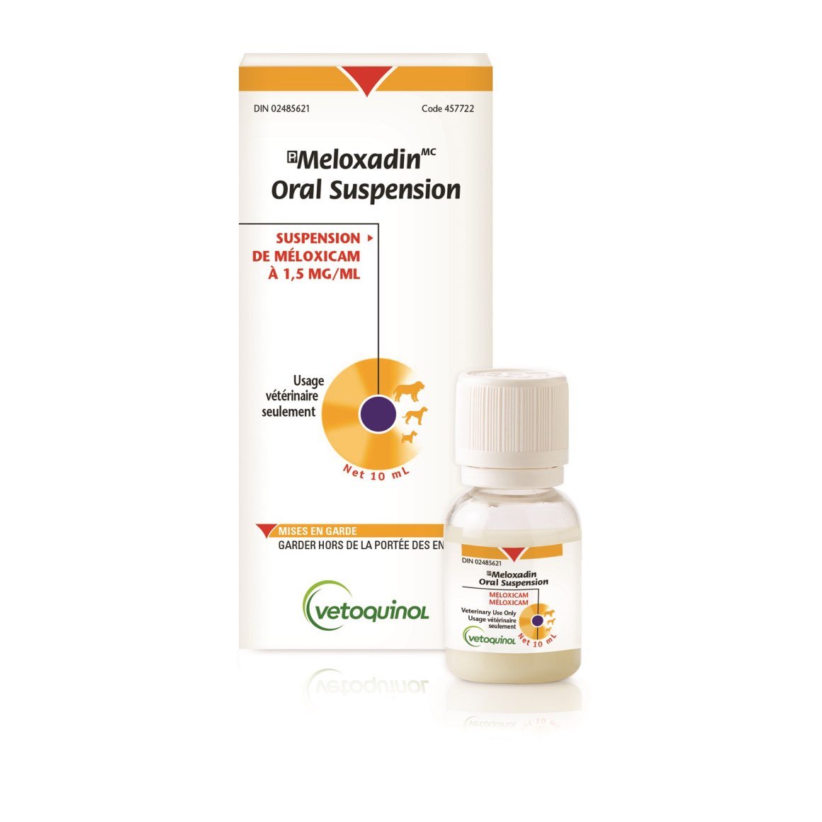 Meloxadin oral suspension