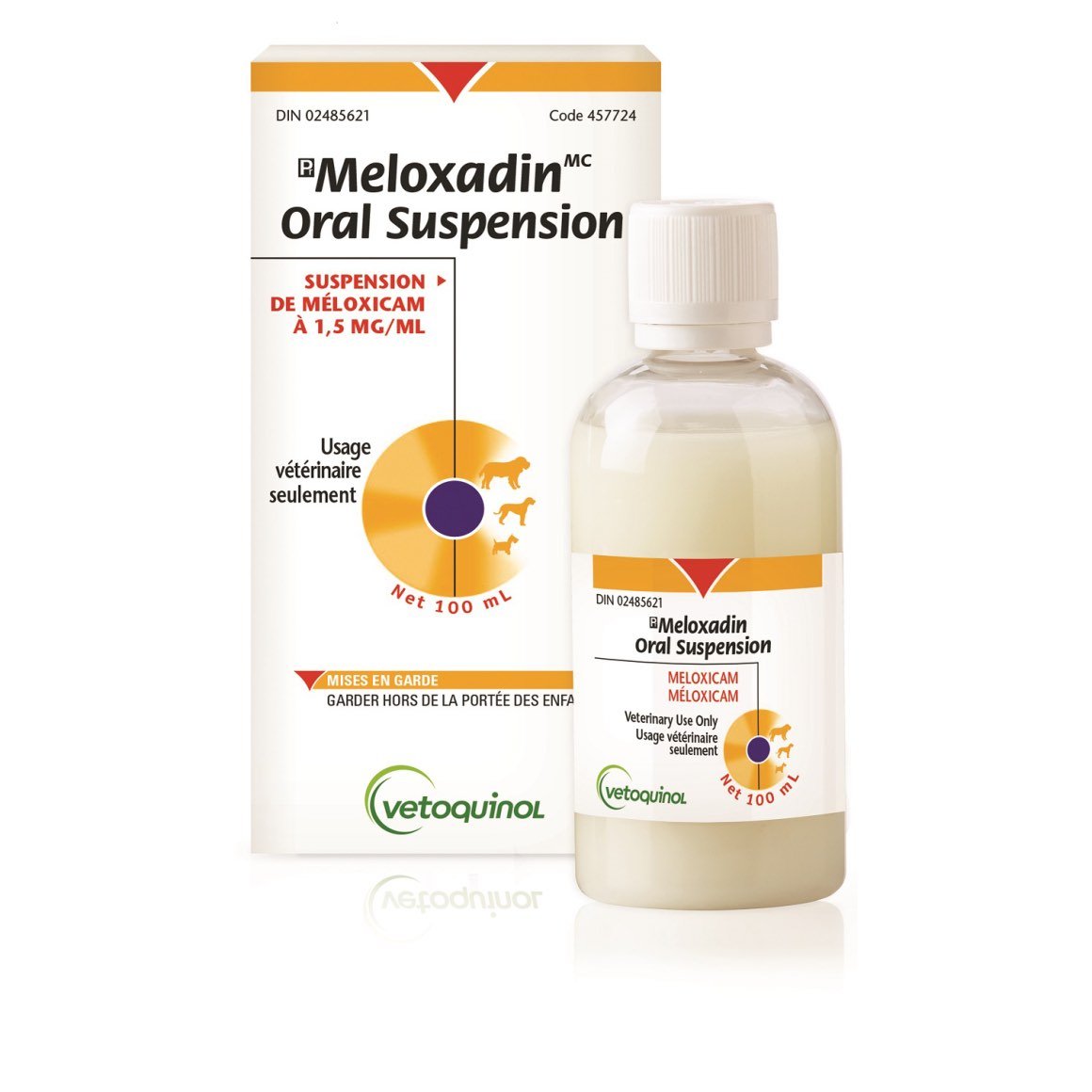 Meloxadin oral suspension