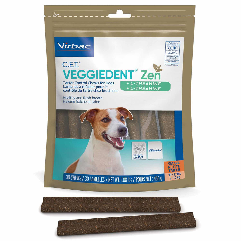 C.E.T. VeggieDent ZEN chews for dogs