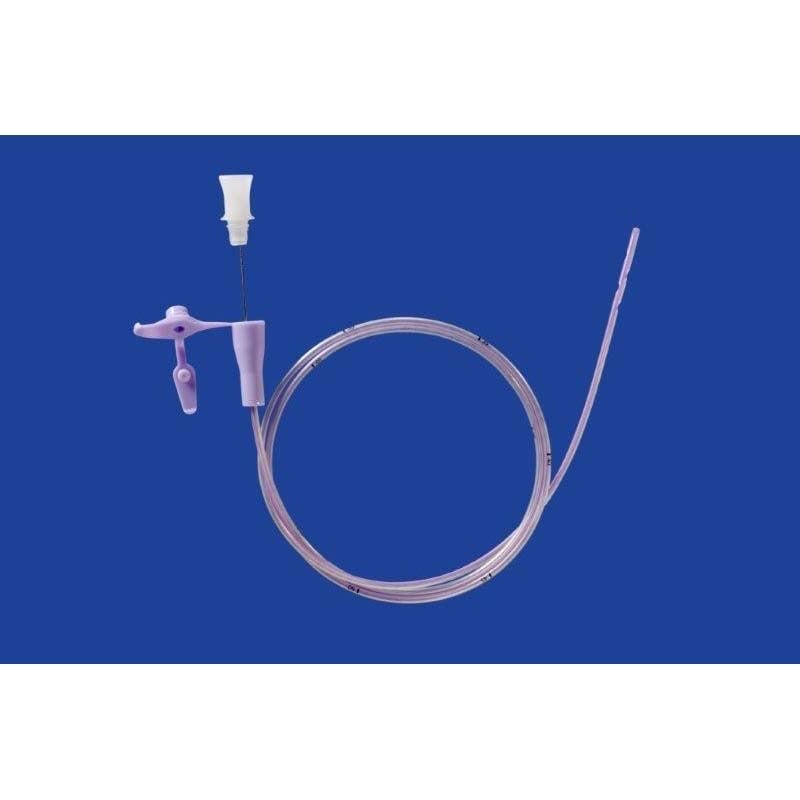 NG plus feeding tube with flushing stylet