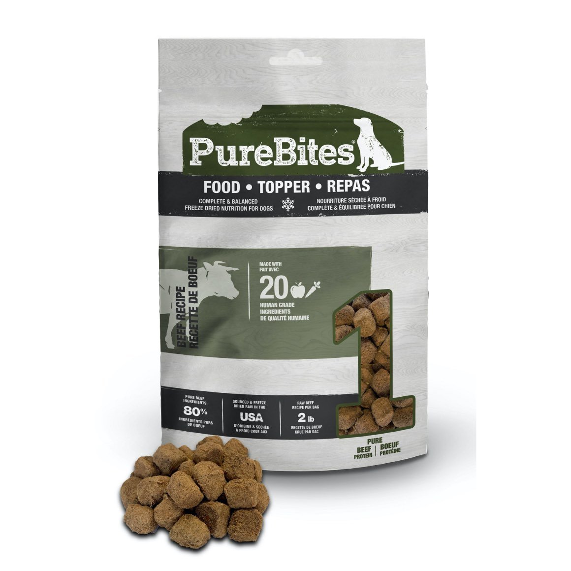 PureBites Food and Topper for dogs